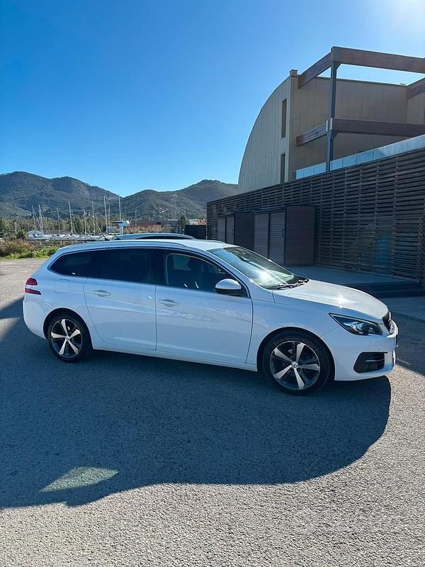 Usata Peugeot 308 SW 2018 Bianco Station wagon