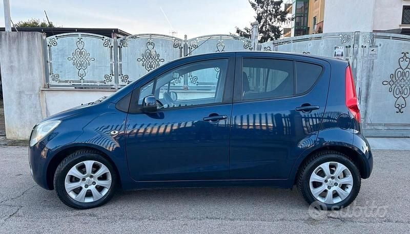 Usata Opel Agila Enjoy 86 CV (63 kW) 2009 Blu Monovolume