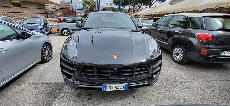 Usata Porsche Macan Turbo 400 CV (294 kW) 2016 Nero SUV