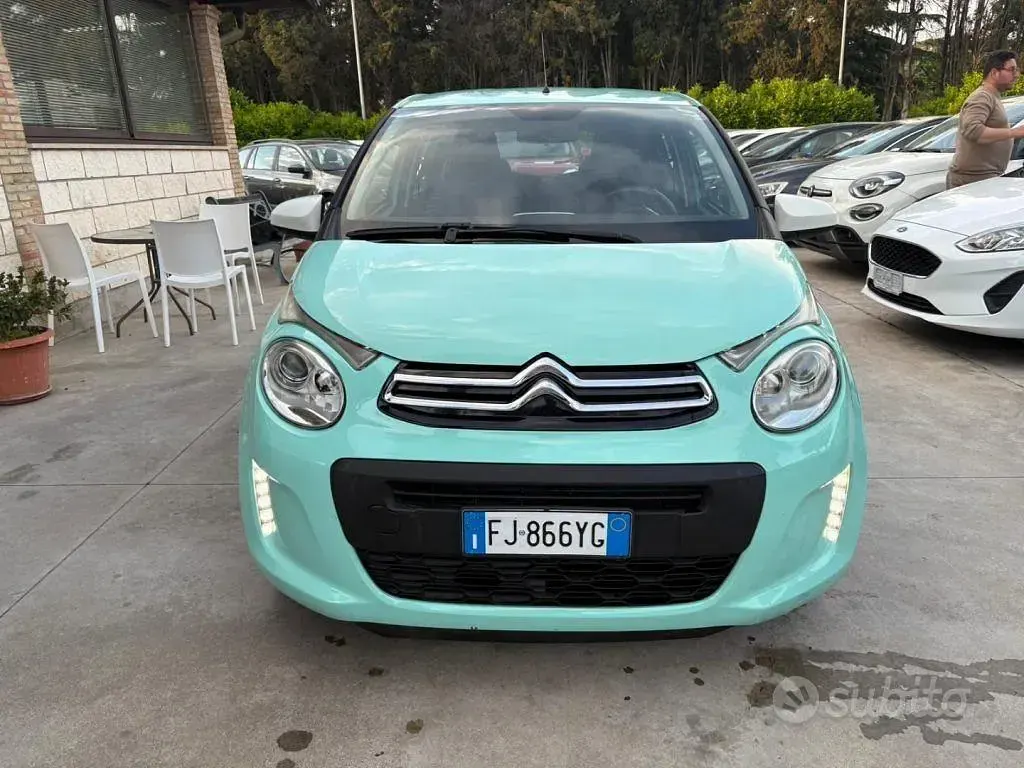 Usata Citroën C1 Feel 69 CV (50 kW) 2017 Blu Utilitaria
