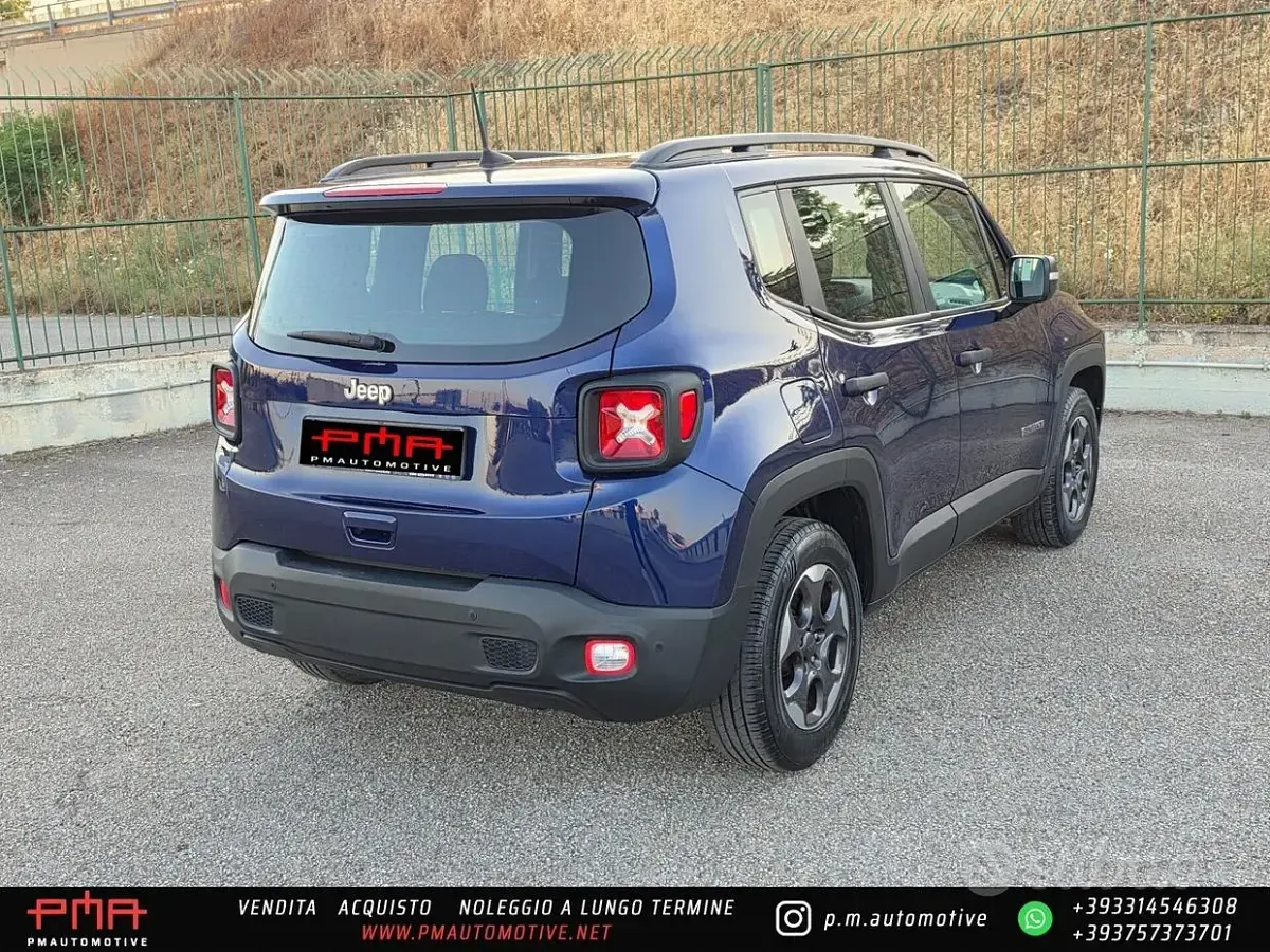 Usata Jeep Renegade Sport 95 CV (69 kW) 2018 Bluazzurro SUV