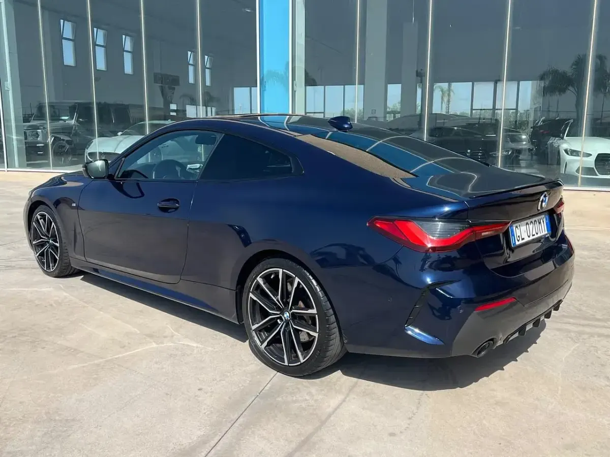 Usata BMW 430 M Sport 285 CV (209 kW) 2022 Blu Coupé