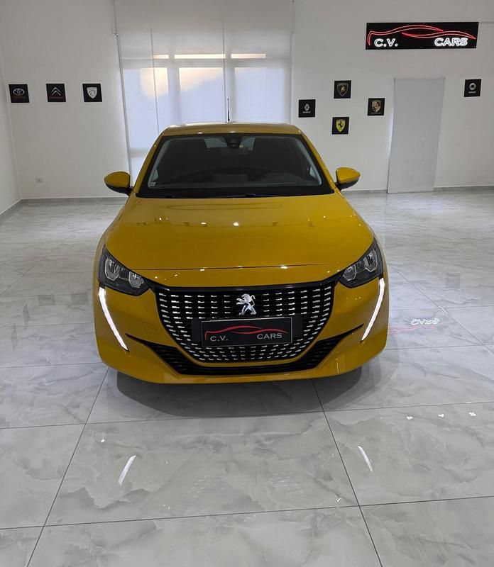 Usata Peugeot 208 Active 75 CV (55 kW) 2020 Giallo Utilitaria