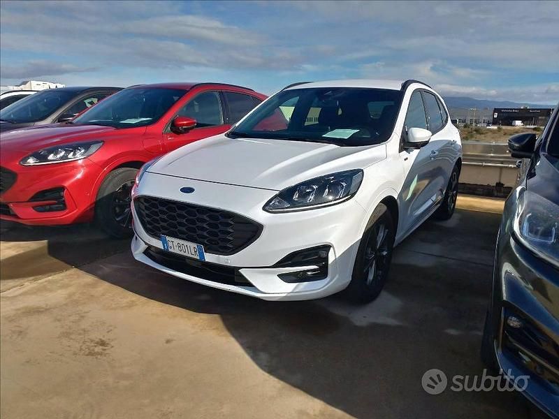 Usata Ford Kuga ST-Line X 190 CV (139 kW) 2022 Bianco SUV