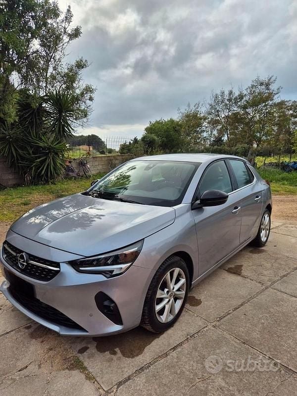 Usata Opel Corsa Elegance 75 CV (55 kW) 2022 Grigio Utilitaria