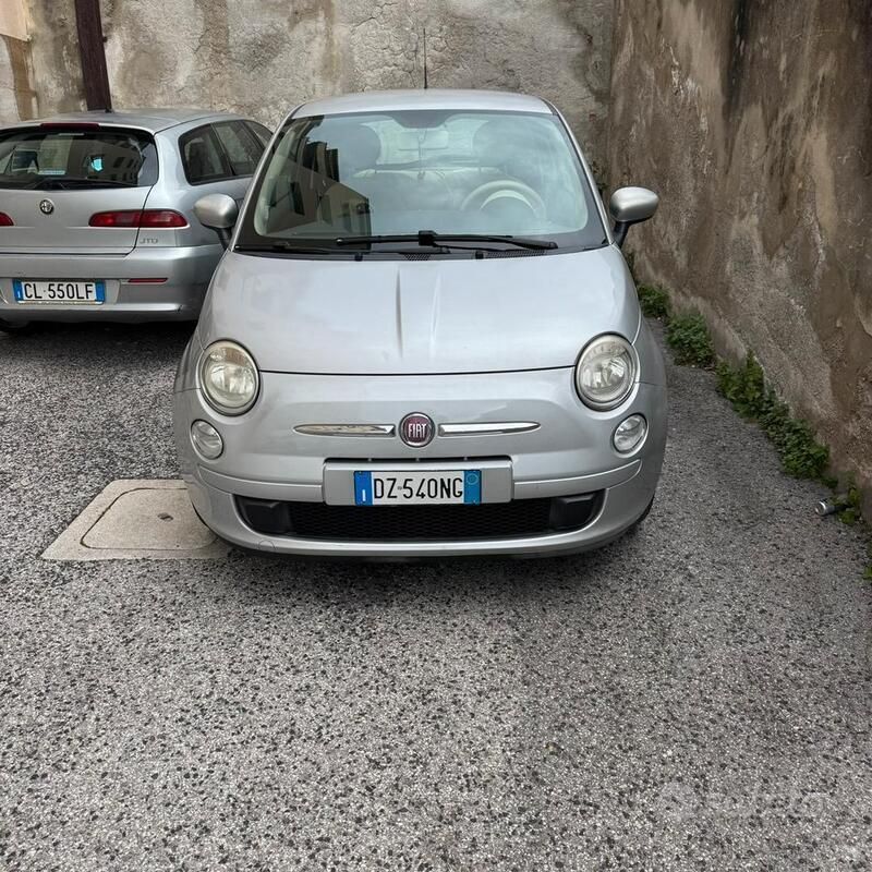 Usata Fiat 500 69 CV (50 kW) 2008 Grigio Utilitaria
