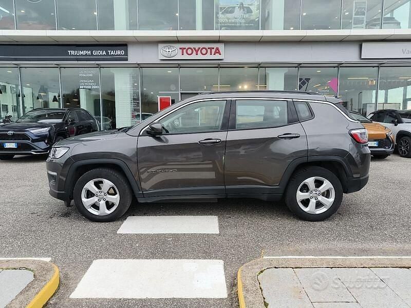 Usata Jeep Compass Longitude 120 CV (88 kW) 2019 Grigio scuro SUV