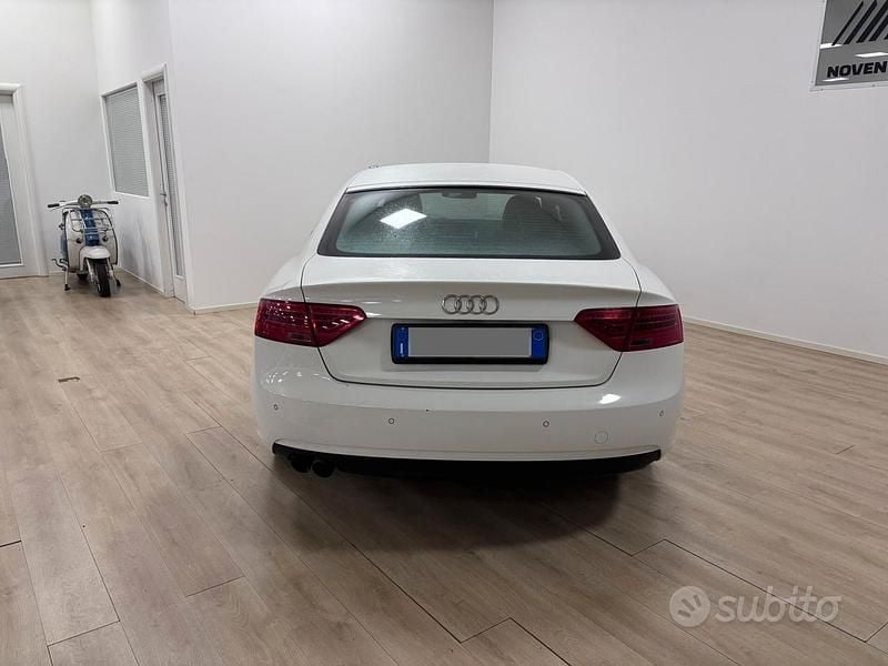 Usata Audi A5 S-Line 177 CV (130 kW) 2013 Bianco Berlina