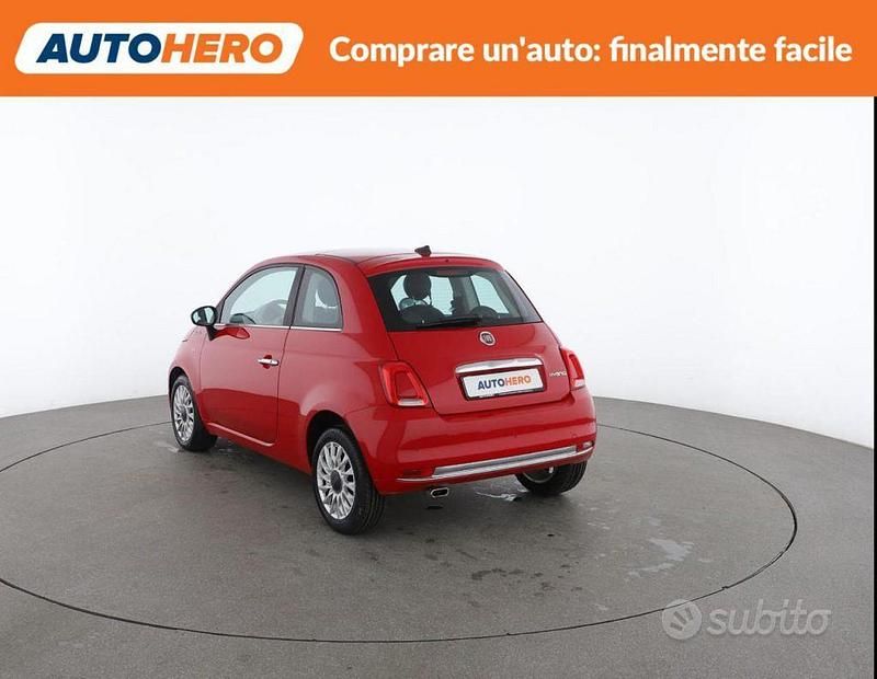 Usata Fiat 500 Dolcevita 69 CV (50 kW) 2022 Rosso Utilitaria