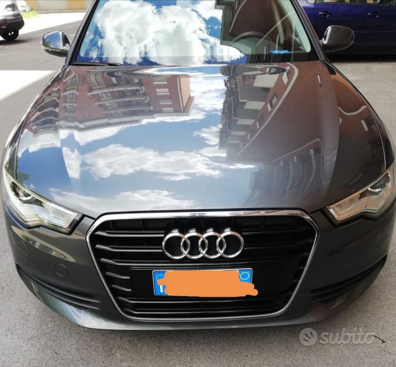 Usata Audi A6 S-Line 177 CV (130 kW) 2014 Nero Station wagon