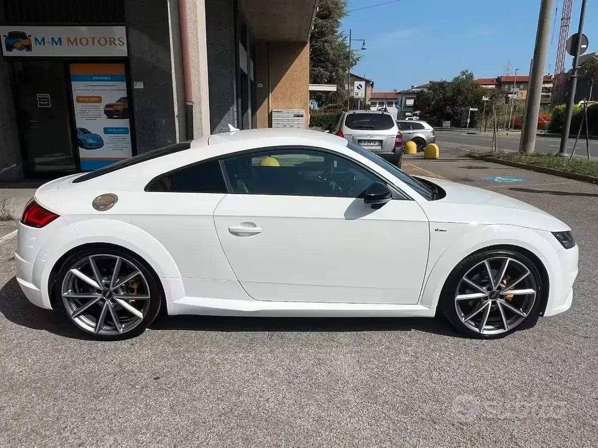 Usata Audi TT S-Line 230 CV (169 kW) 2015 Bianco Coupé