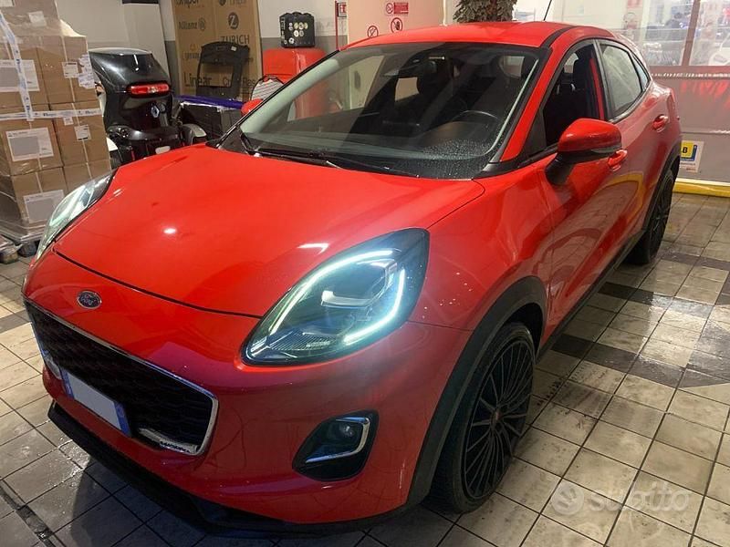 Rosso Usata 2021 Ford Puma SUV | 11.890 € (Super prezzo) - Immagine 1/4