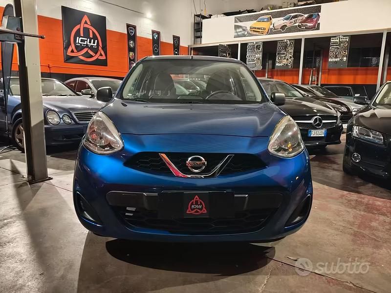 Usata Nissan Micra 80 CV (58 kW) 2015 Blu Utilitaria