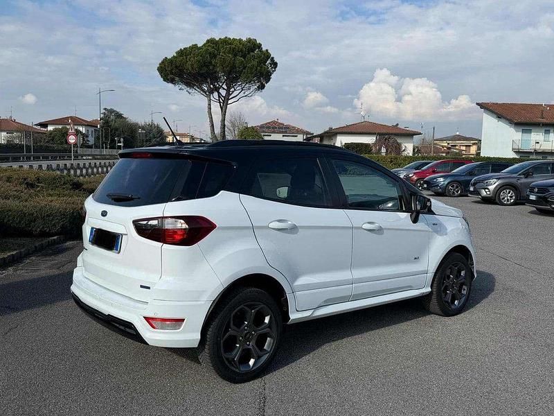 Usata Ford Ecosport ST-Line 125 CV (91 kW) 2019 Bianco / tetto nero SUV