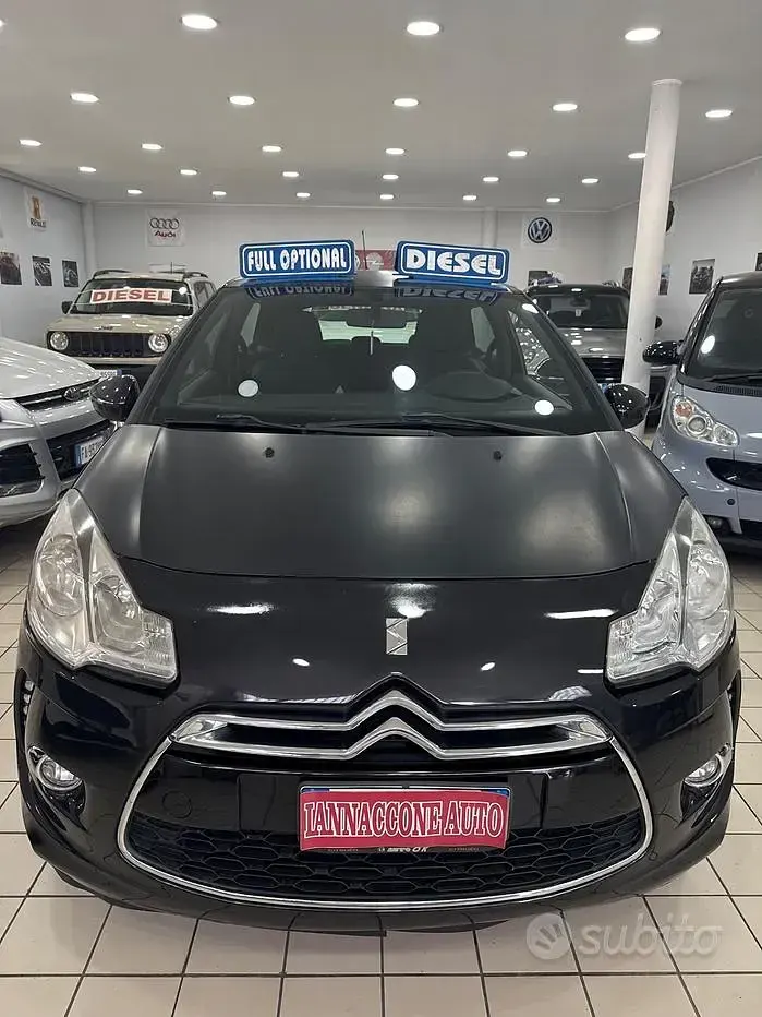 Usata DS Automobiles DS3 68 CV (50 kW) 2011 Nero Coupé