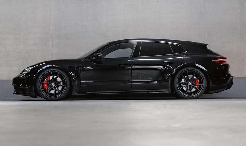 Usata Porsche Taycan Sport Turismo 514 kW (700 CV) 2025 Nero Station wagon