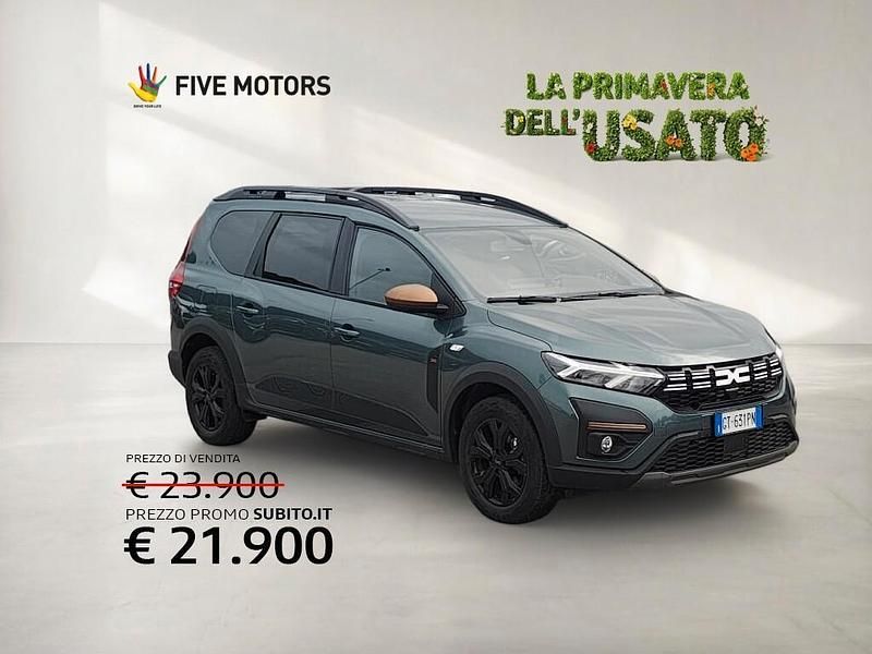 Usata Dacia Jogger Extreme 93 CV (68 kW) 2024 Verde Monovolume