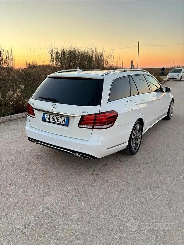 Usata Mercedes E250 2016 Bianco Station wagon