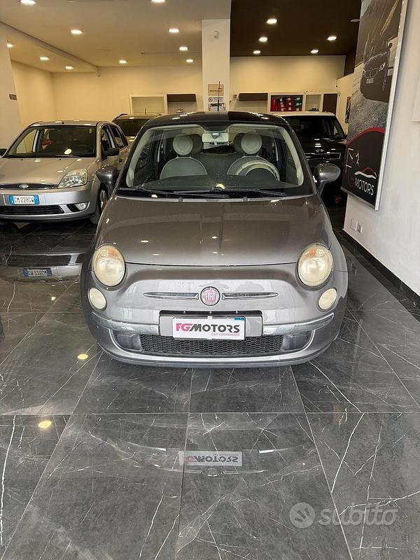 Usata Fiat 500 Lounge 69 CV (50 kW) 2009 Grigio Berlina