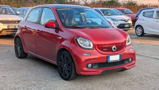 Usata Smart ForFour Brabus Xclusive 109 CV (80 kW) 2016 Rosso Utilitaria