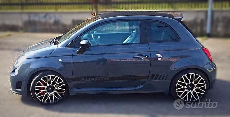 Usata Abarth 595C 165 CV (121 kW) 2015 Grigio Cabrio