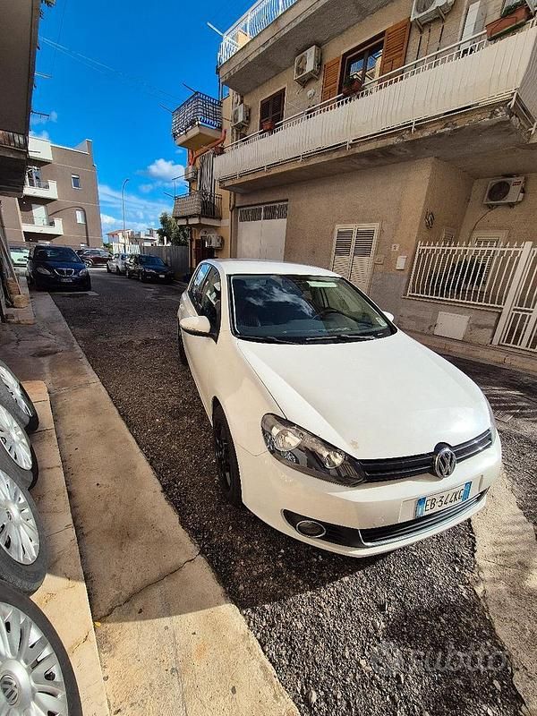Usata VW Golf VI 2010 Bianco Utilitaria