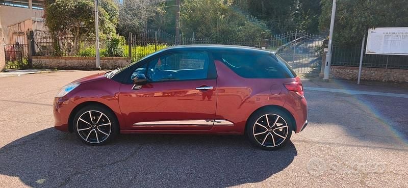 Usata Citroën DS3 68 CV (50 kW) 2013 Rosso Coupé