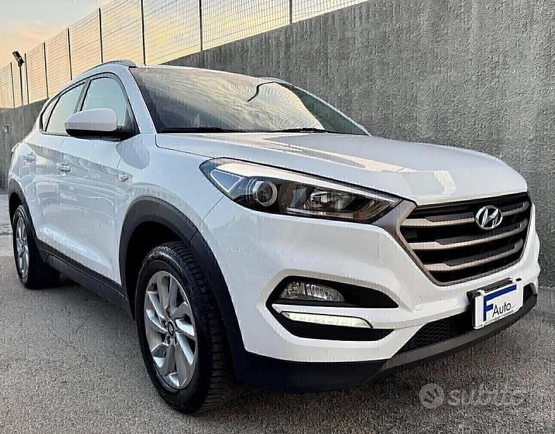 Usata Hyundai Tucson 116 CV (85 kW) 2018 Bianco SUV
