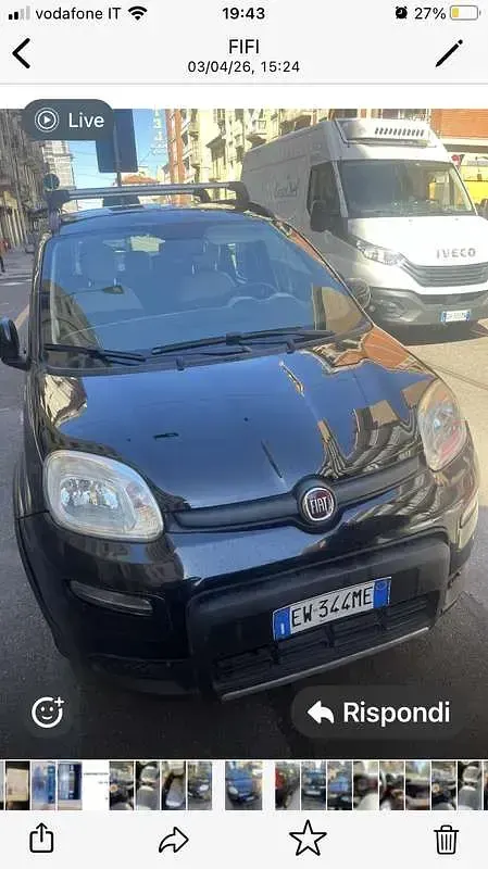 Occasion Fiat Panda 4x4 S 75 ch (55 kW) 2014 Noir Citadine