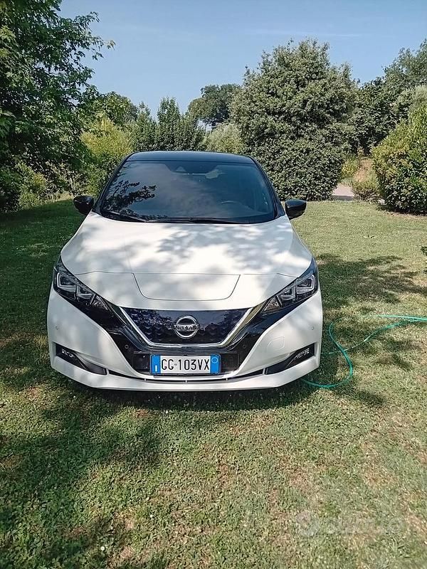 Usata Nissan Leaf 61 kW (84 CV) 2022 Bianco Utilitaria