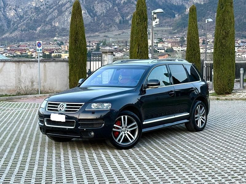 Usata VW Touareg R-line 340 CV (250 kW) 2006 Nero SUV