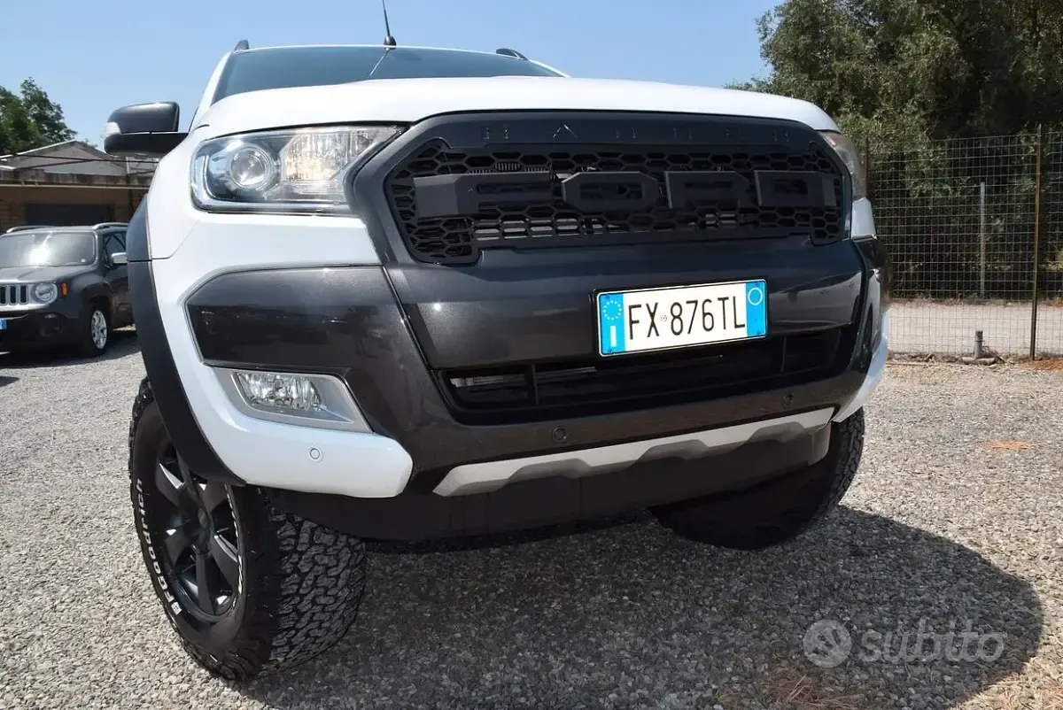 Usata Ford Ranger Wildtrack 200 CV (147 kW) 2019 Bianco Pick-up