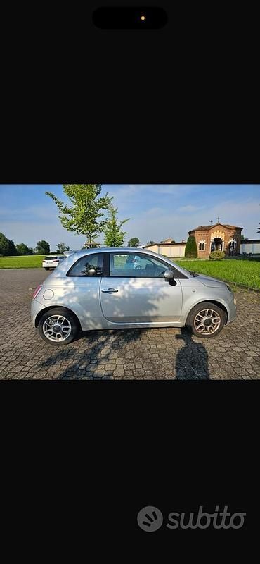 Usata Fiat 500 Sport 2009 Grigio Cabrio