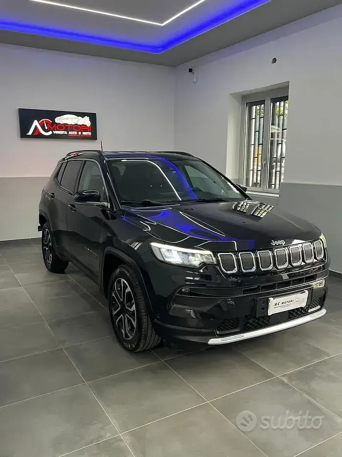 Usata Jeep Compass Limited 131 CV (96 kW) 2021 Nero SUV