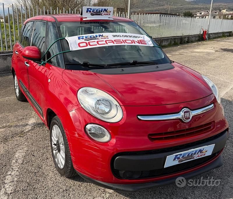 Usata Fiat 500L Lounge 120 CV (88 kW) 2016 Rosso Monovolume