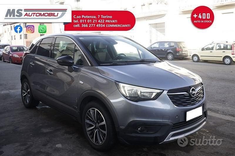 Usata Opel Crossland X Ultimate 99 CV (72 kW) 2017 Grigio scuro SUV