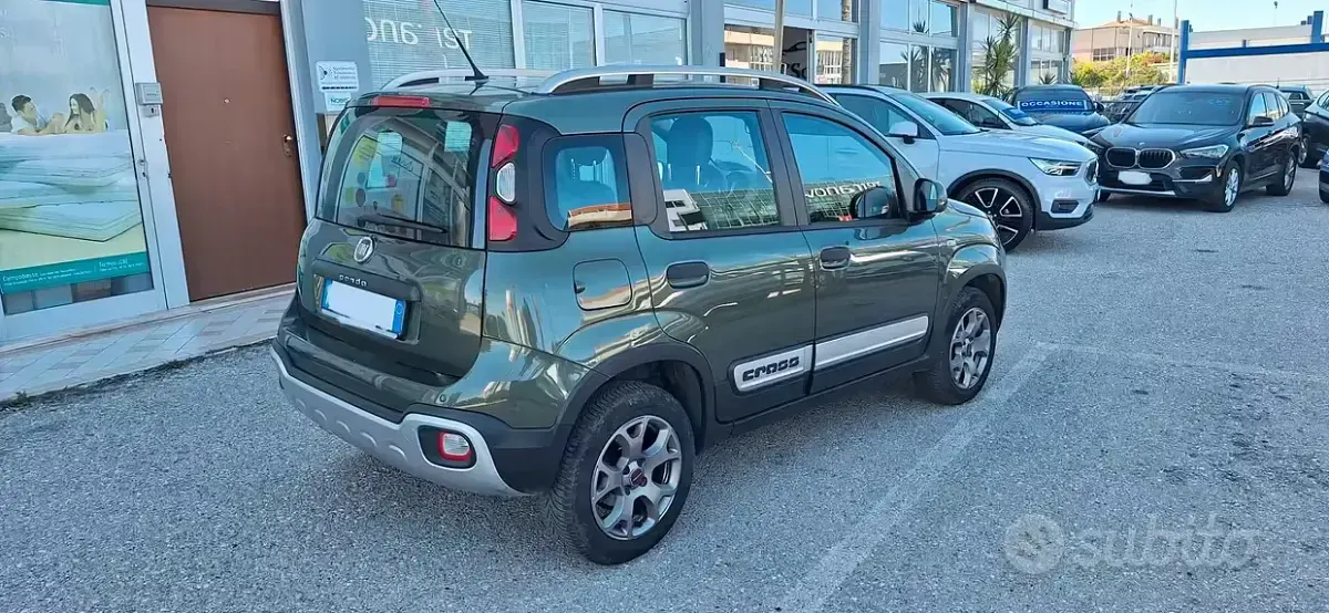 Usata Fiat Panda Cross Cross 95 CV (69 kW) 2016 Verde Utilitaria