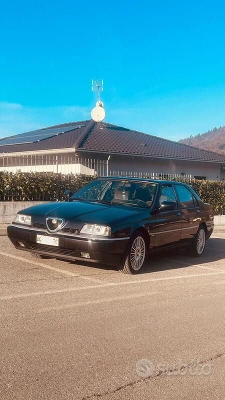 Usata Alfa Romeo 164 Super 201 CV (147 kW) 1995 Nero Berlina