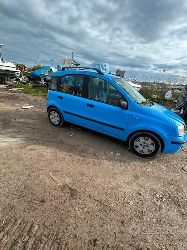 Usata Fiat Panda 2007 Blu Utilitaria