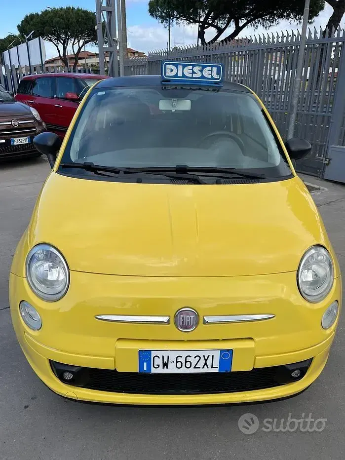 Usata Fiat 500 75 CV (55 kW) 2009 Cabrio