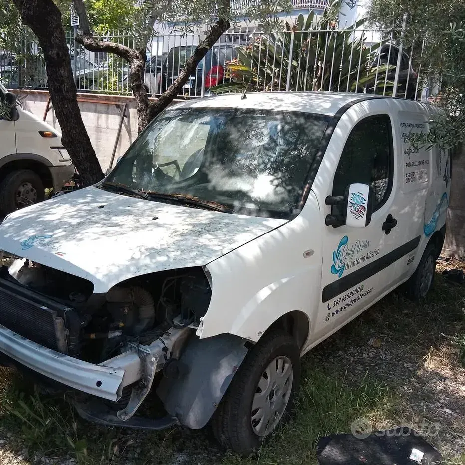Usata Fiat Doblò S 103 CV (75 kW) 2010 Bianco Monovolume