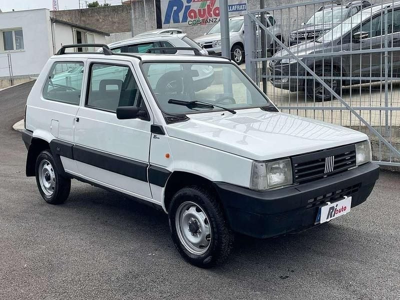 Usata Fiat Panda 4x4 Trekking 54 CV (39 kW) 2001 Bianco Utilitaria