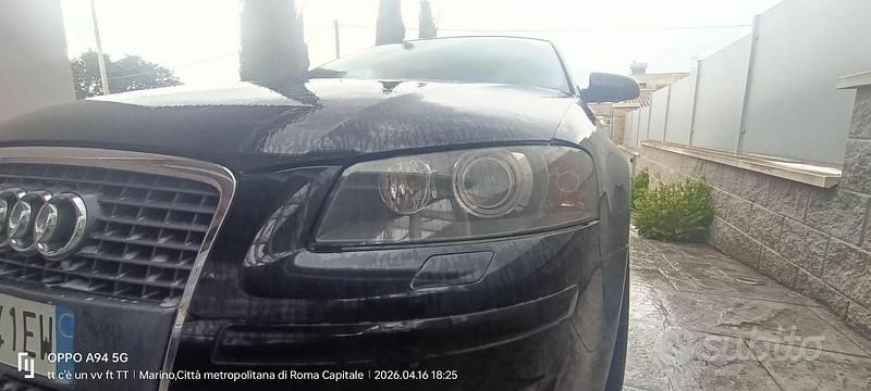 Usata Audi A3 Ambition 170 CV (125 kW) 2007 Nero Utilitaria