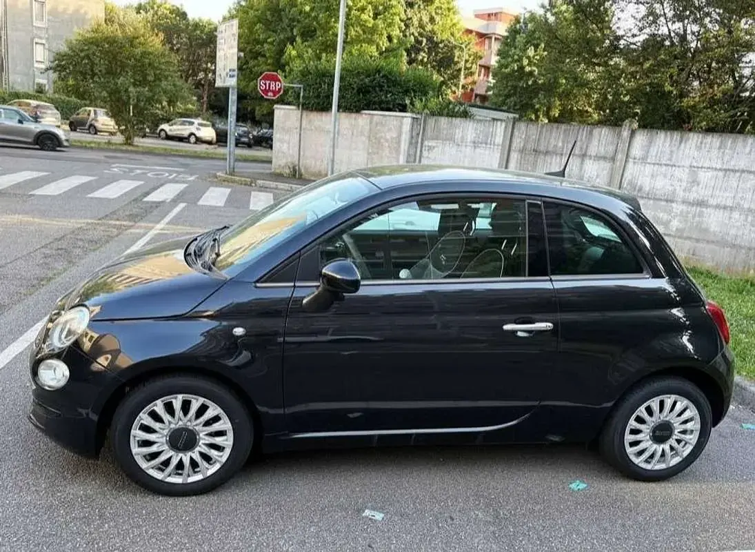 Usata Fiat 500 Lounge 69 CV (50 kW) 2019 Nero Utilitaria