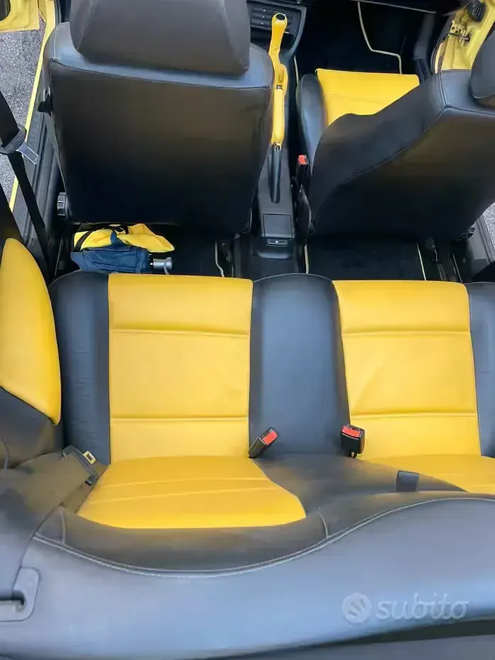 Usata VW Golf Cabriolet 101 CV (74 kW) 1995 Giallo Cabrio