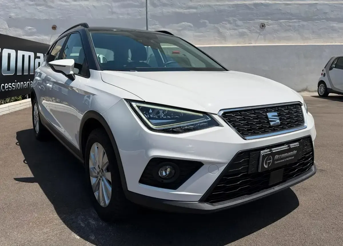 Usata Seat Arona Style 95 CV (69 kW) 2020 Bianco SUV