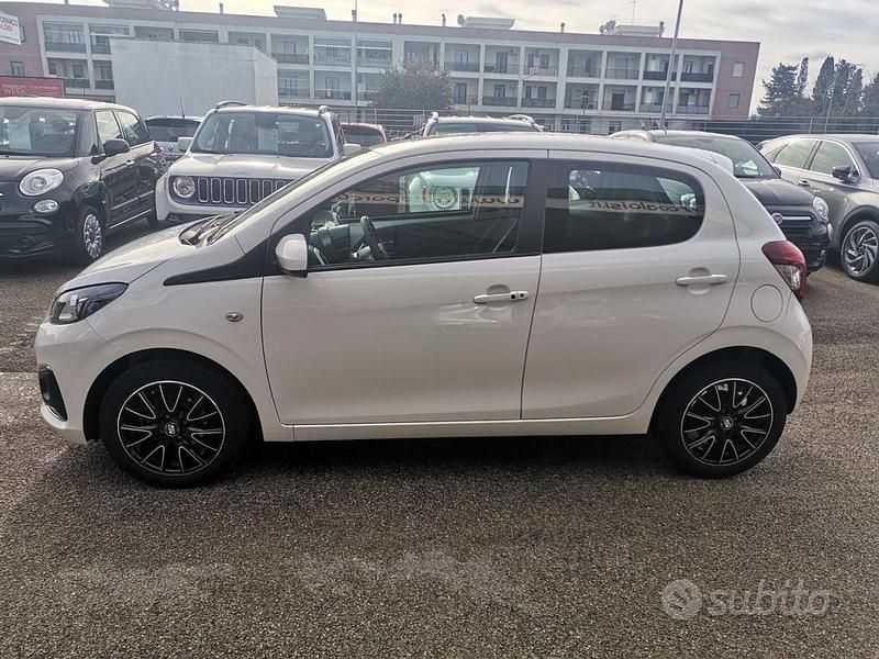 Usata Peugeot 108 Allure 82 CV (60 kW) 2014 Bianco Utilitaria