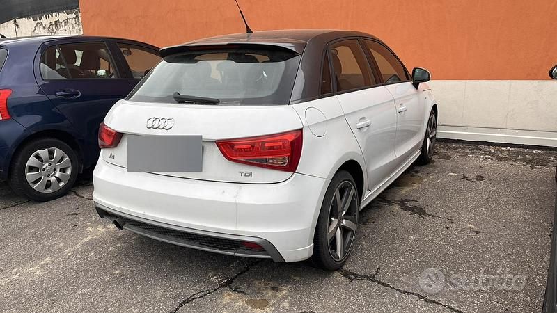 Usata Audi A1 Sportback S-Line 90 CV (66 kW) 2012 Bianco Utilitaria