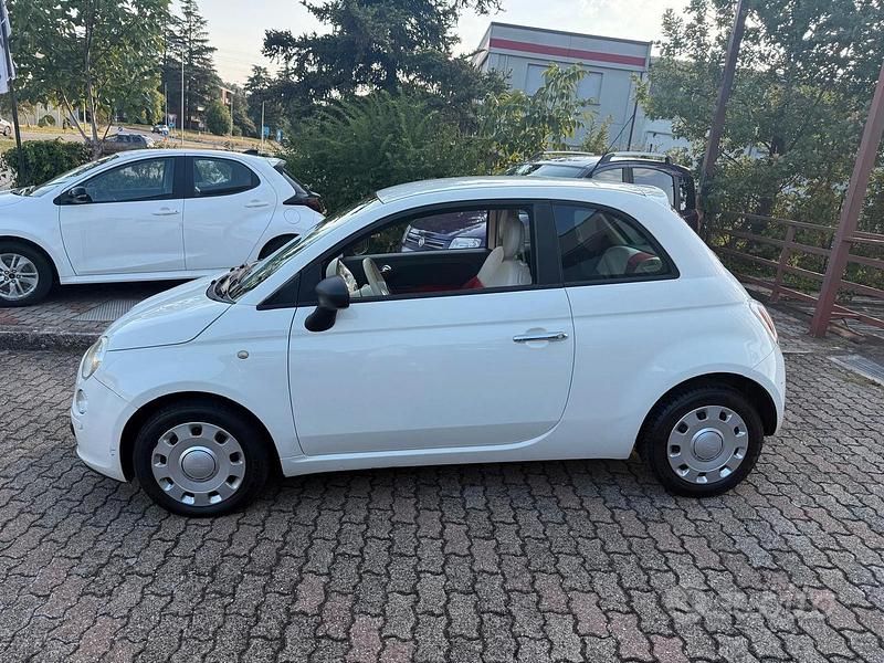 Usata Fiat 500 Pop Star 2009 Bianco Cabrio