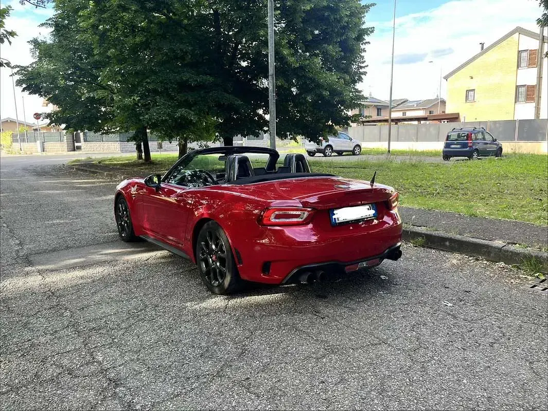 Usata Abarth 124 Spider 170 CV (125 kW) 2019 Rosso Cabrio